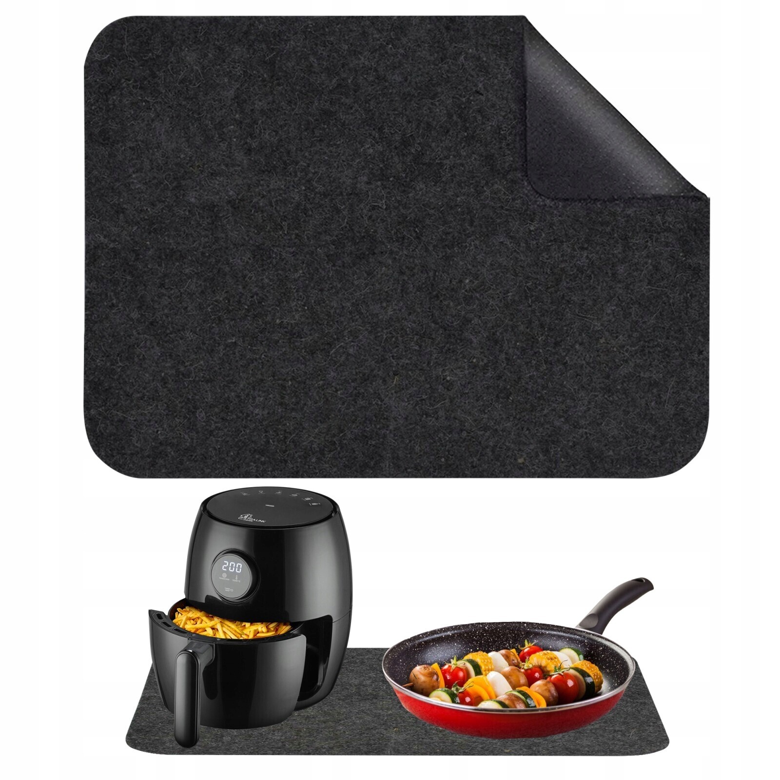 Ochranná podložka Extralink pod fritézu Air Fryer, 44 x 30 cm do domácnosti