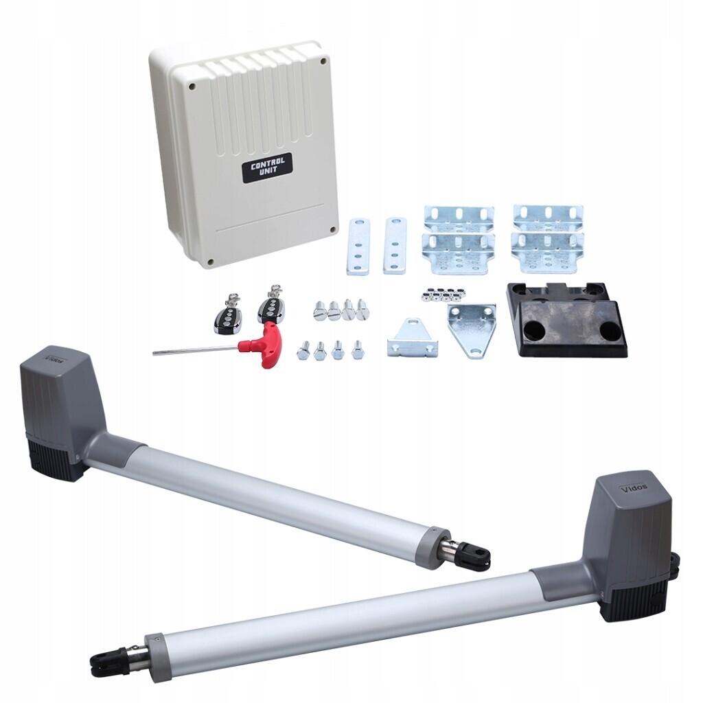 Pohon pro křídlové brány Vidos AS350 2x300 kg sada 300m auto zavírání