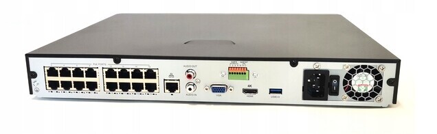 Záznamník až 16 Ip kamer s rozlišením 8Mpx