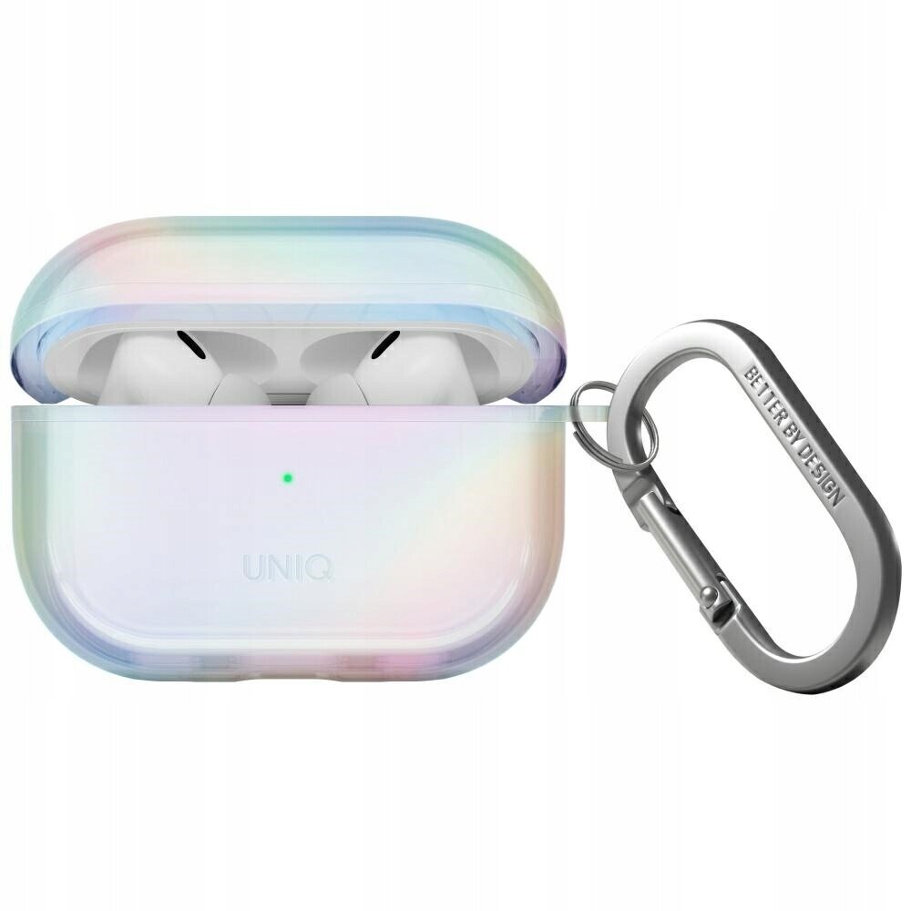 Pouzdro Uniq Iridescia pro AirPods Pro 2 Hang Case holo quartz