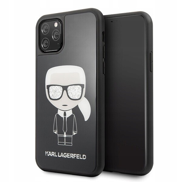 Karl Lagerfeld KLHCN58DLFKBK iPhone 11Pro černý/black hard case