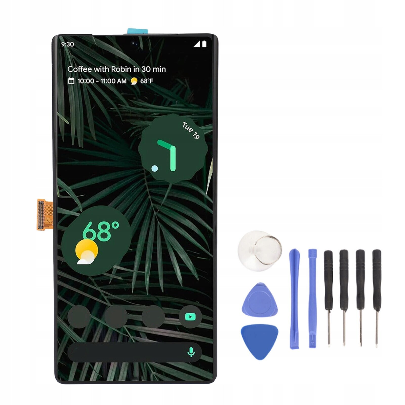 LCD displej Obrazovka Pro Pixel 6 Pro 5G 8VOU Gluog