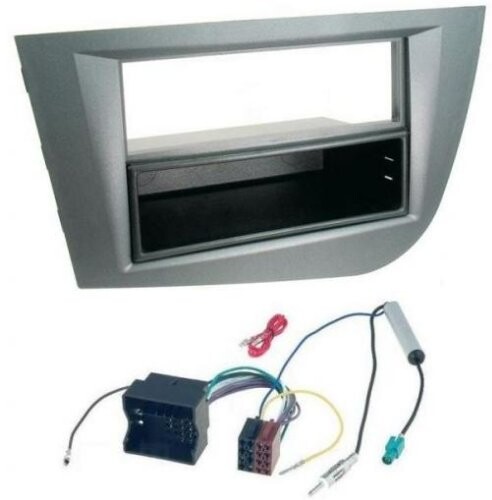 Sada pro montáž rádia Konektor Iso oddělovač rámeček Seat Leon 2005-2010