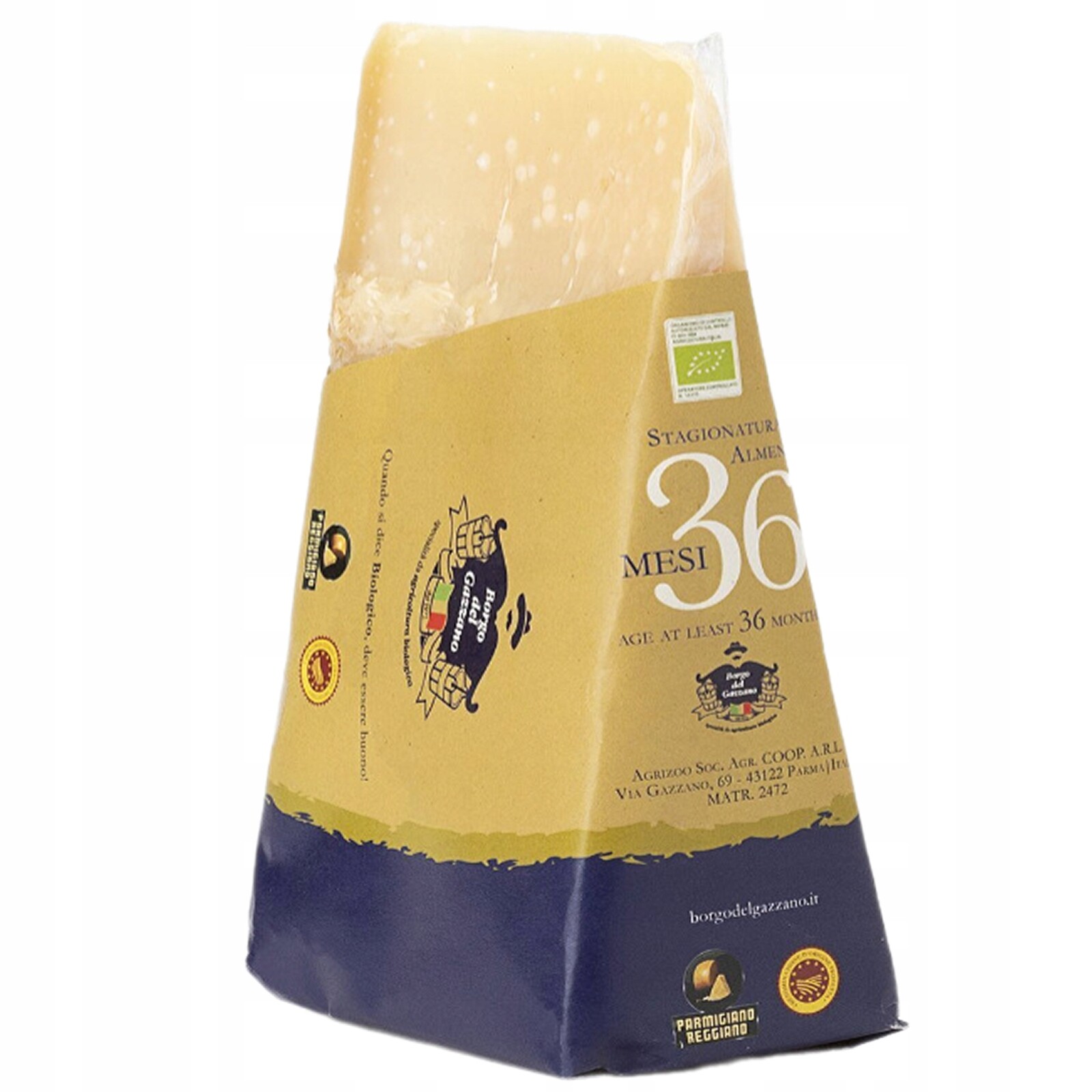 Parmazán po dobu 36 měsíců 500 g Gold Retail