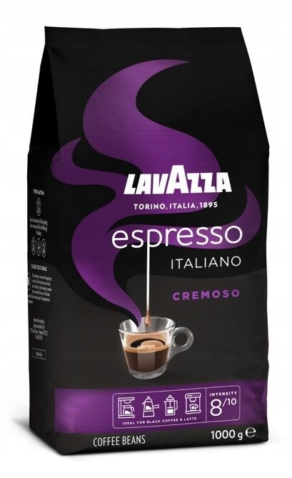 Káva zrnková Lavazza Espresso Cremoso 1kg