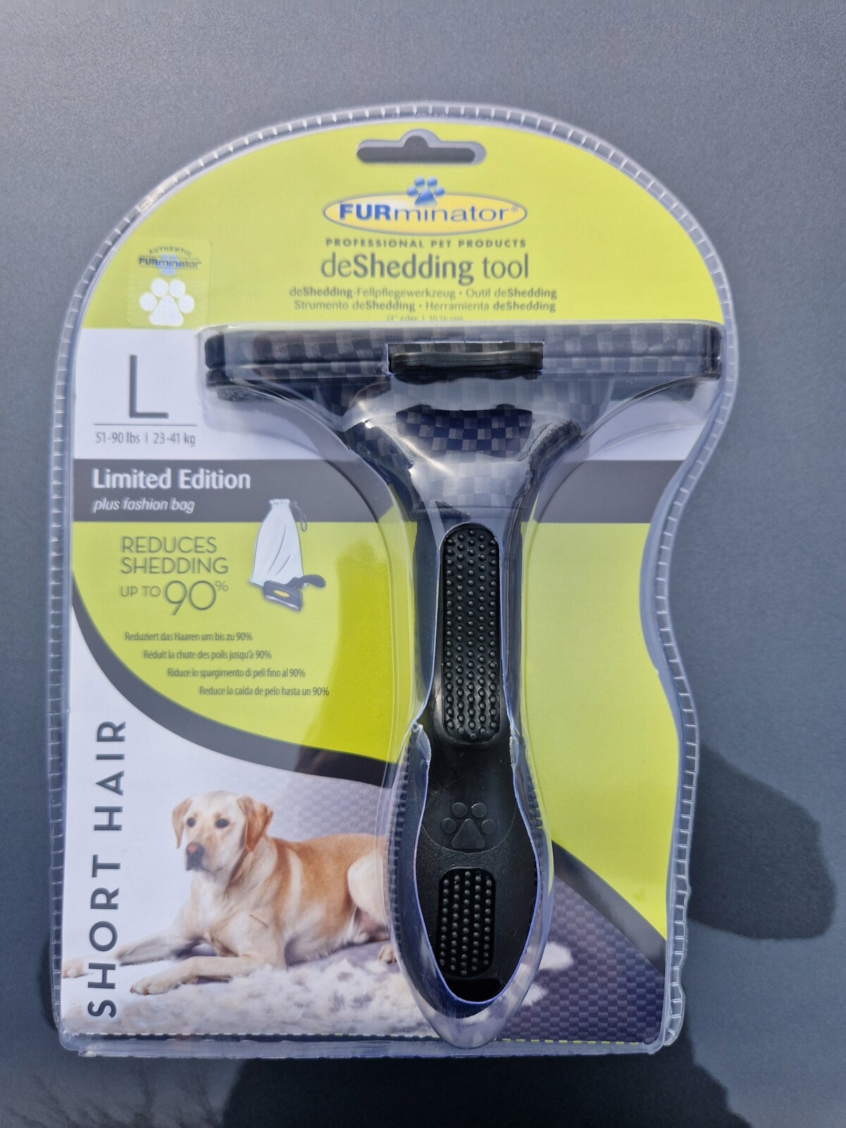 Furminator Pes Krátká Srst L