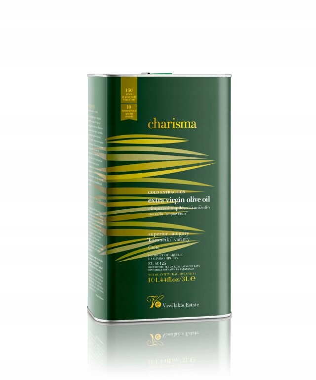 Řecký extra panenský olivový olej Kreta Charisma 3000 ml