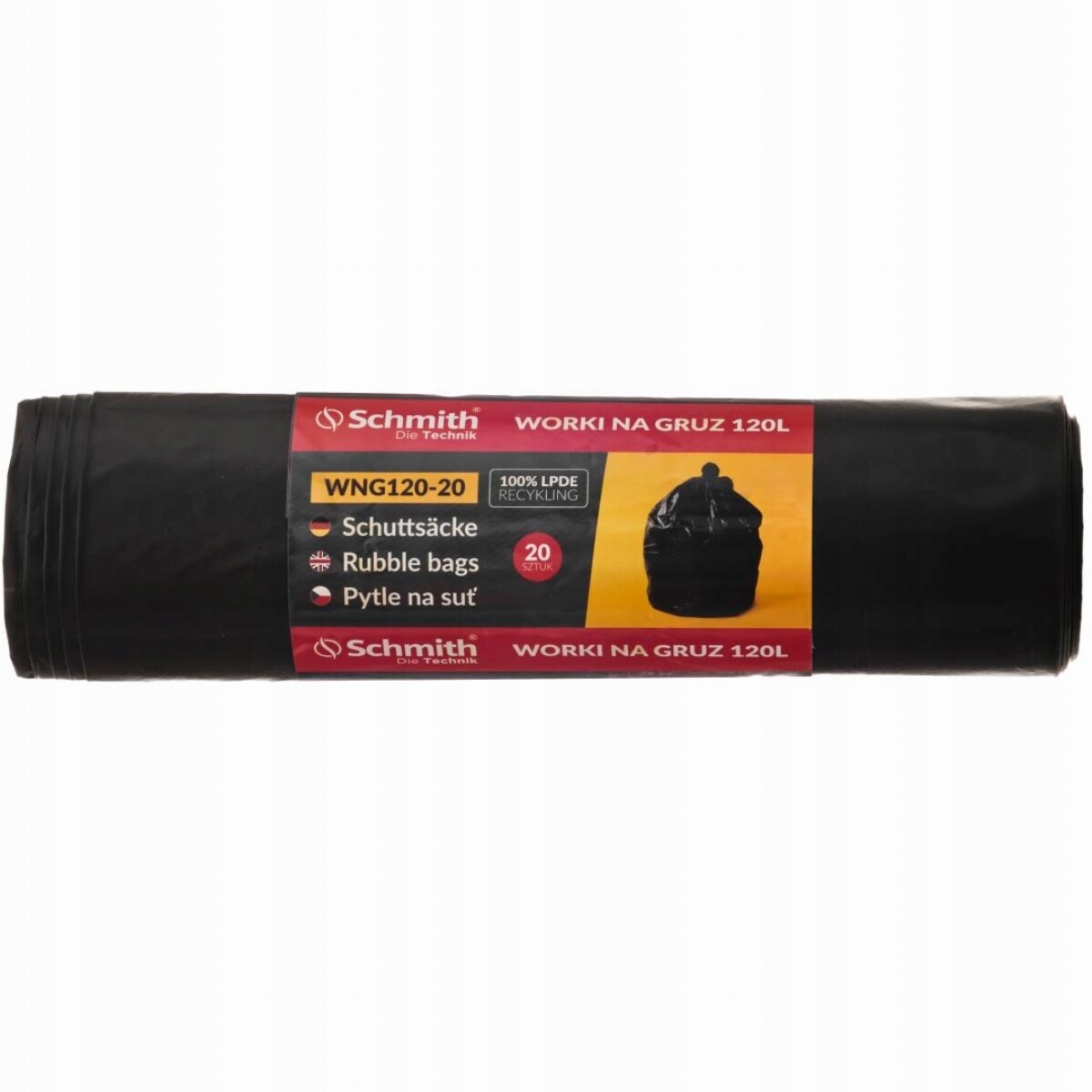 Sáčky na suť Ldpe 120 l (20 kusů v roli)