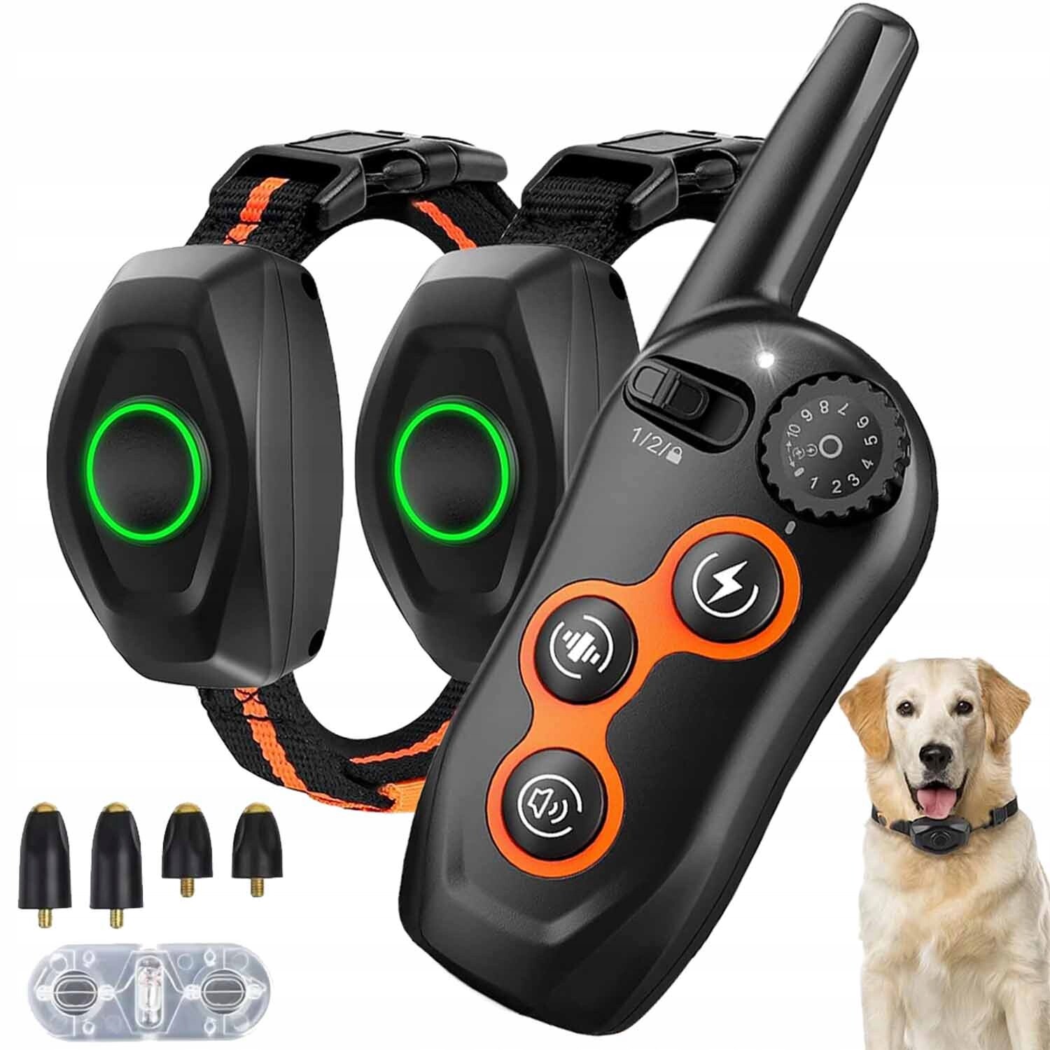 Elektrický Protištěkací Obojek Utišující obojek Pilot 2 Kolíčky