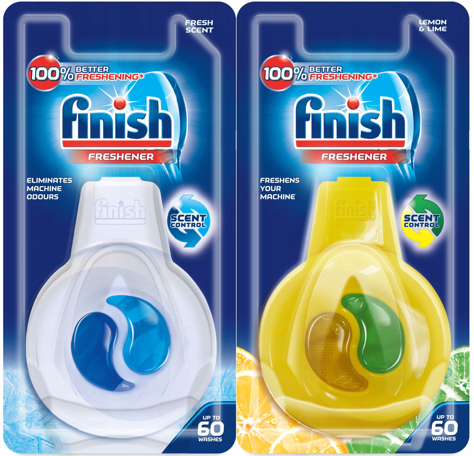 2 x Finish Duft Vůně do myčky Osvěžovač Mix 2ks