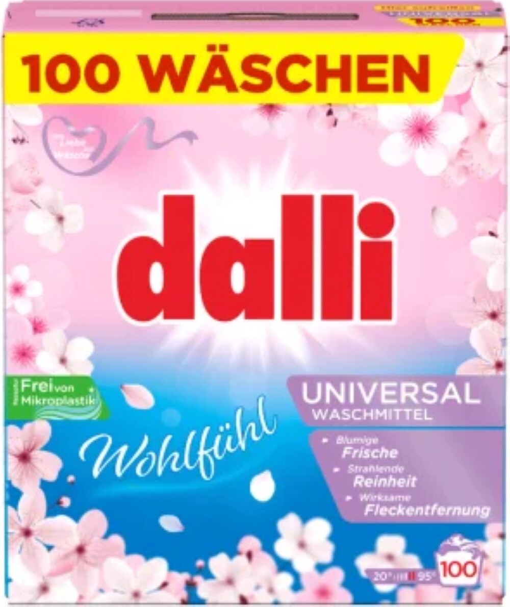 Dalli Prací PR.100D Uni. Wohlfühl 6 Kg