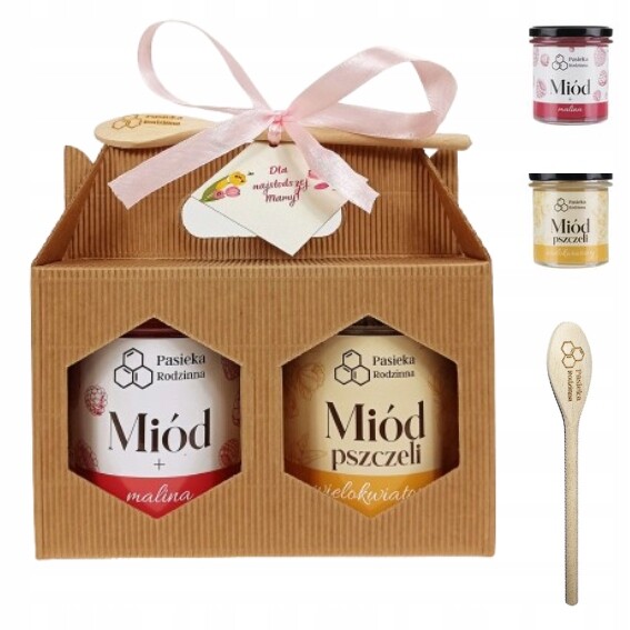 Sada s rukojetí Mnohokvět Malina 410g Svátek Matek