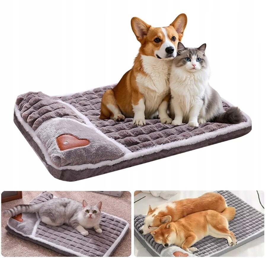 Luxusní plyšové pelíšek pro psa a kočku – měkké a pohodlné potah