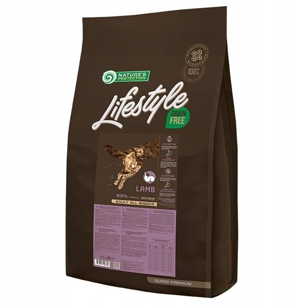 Nature's Protection Dog Dry LifeStyle Gf Lamb 10 kg