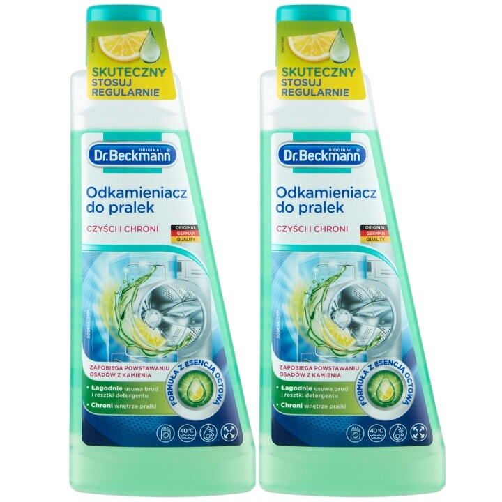 Odvápňovač do pračky Dr. Beckmann 2 x 250 ml Komplexní péče