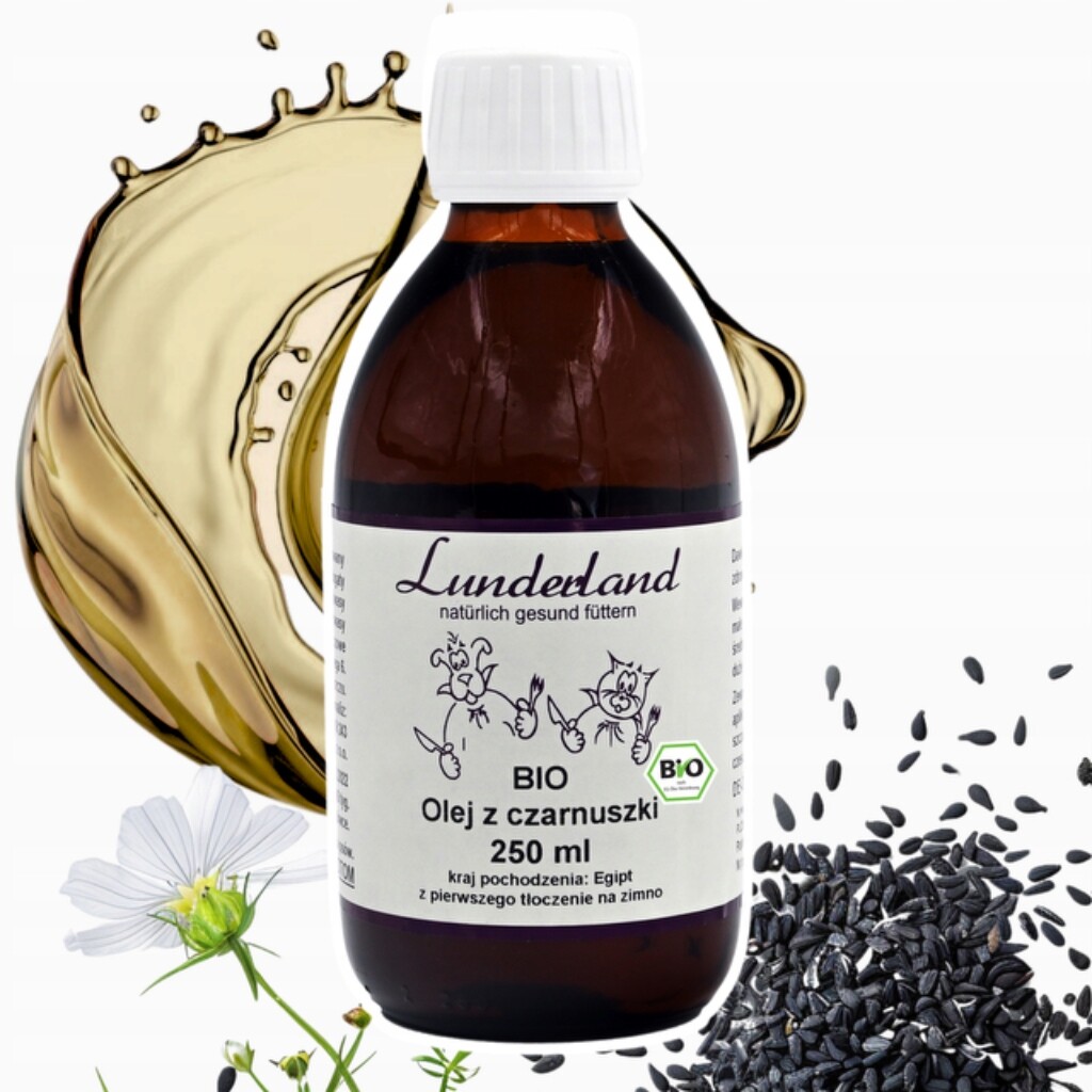 Lunderland Olej ze semen černého kmínu Protizánětlivé vlastnosti