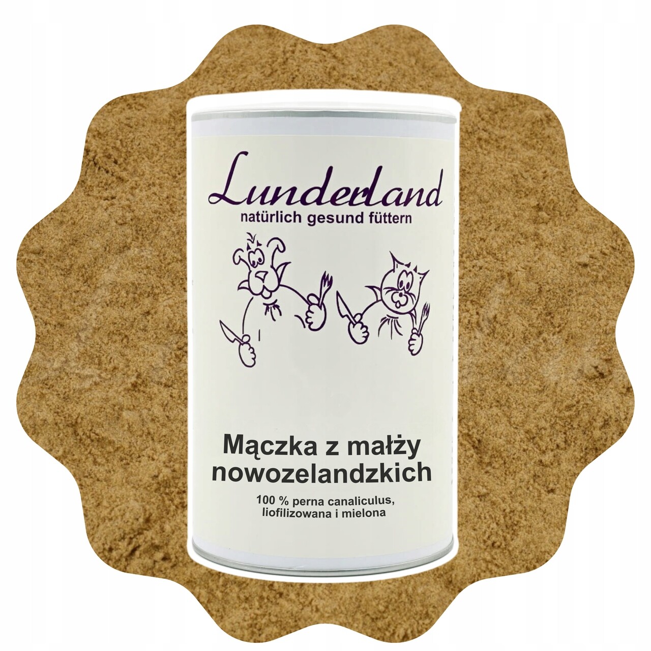 Lunderland Mouka z novozélandských mušlí 500 g