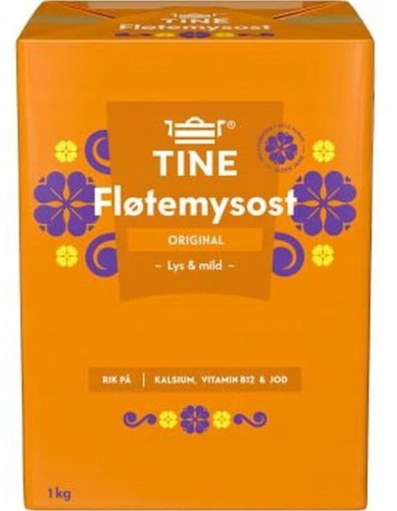 Sýr Flotemysost Brunost Norský Hnědý 1kG Tine