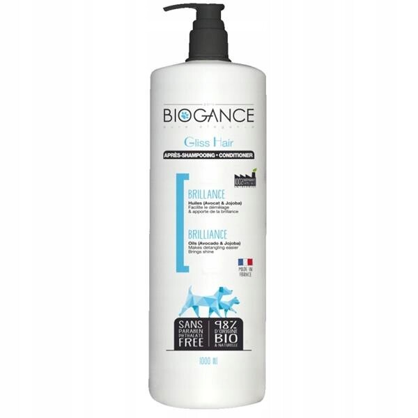 Biogance kondicionér Gliss hair pro jemnou srst 1l