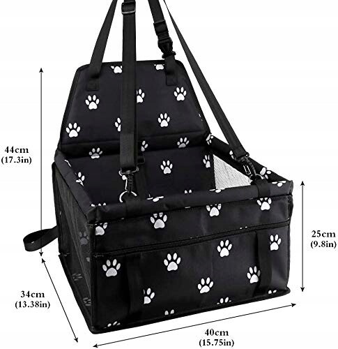 Mengqi Voděodolná Přepravka pro zvířata do auta Oxford