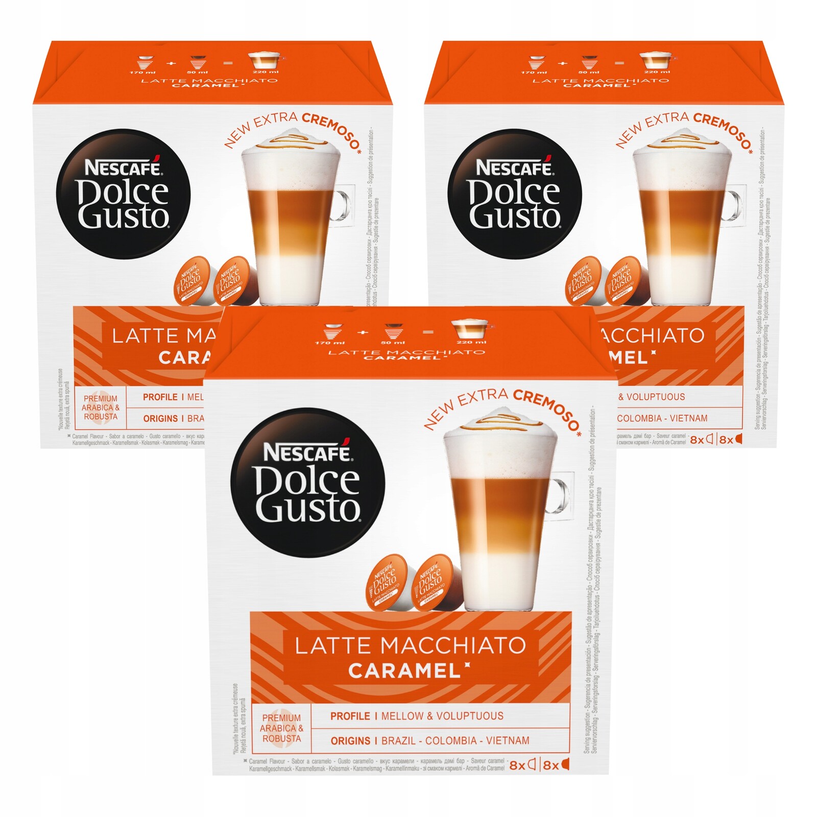 Kapsle Nescafe Dolce Gusto Latte Macchiato 3x30