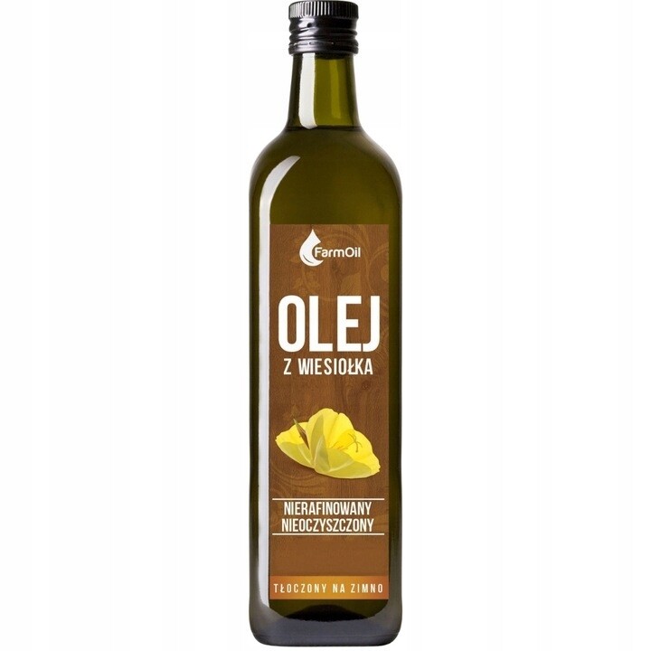 Olej z pupalky nerafinovaný lisovaný za studena VitaFarm 500 ml