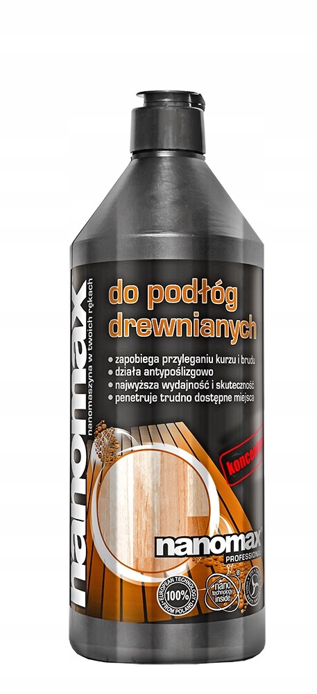 Nanomax čisticí přípravek na dřevěné podlahy 1000 ml