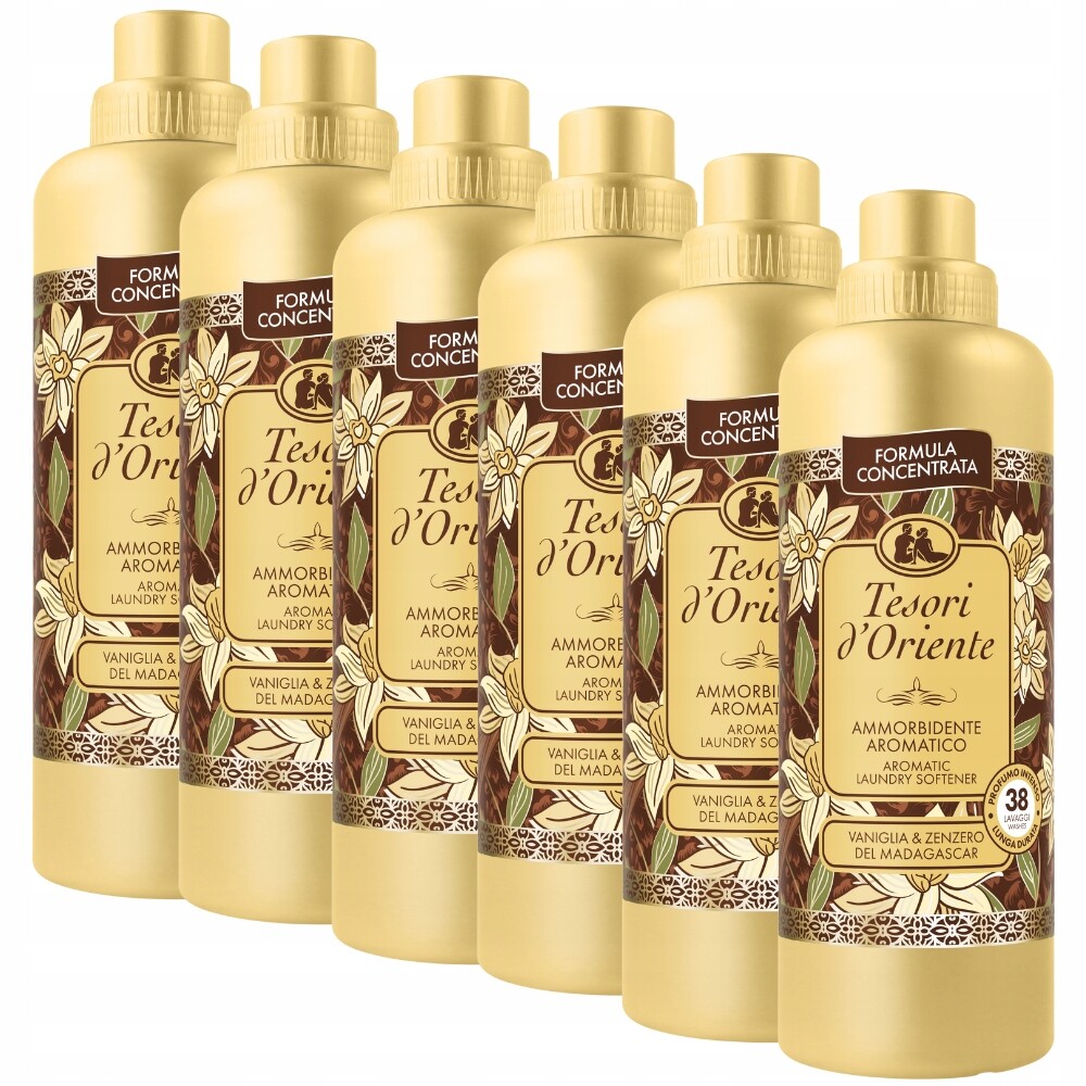 Tesori d'Oriente Vaniglia e Zenzero tekutá aviváž 6x760 ml