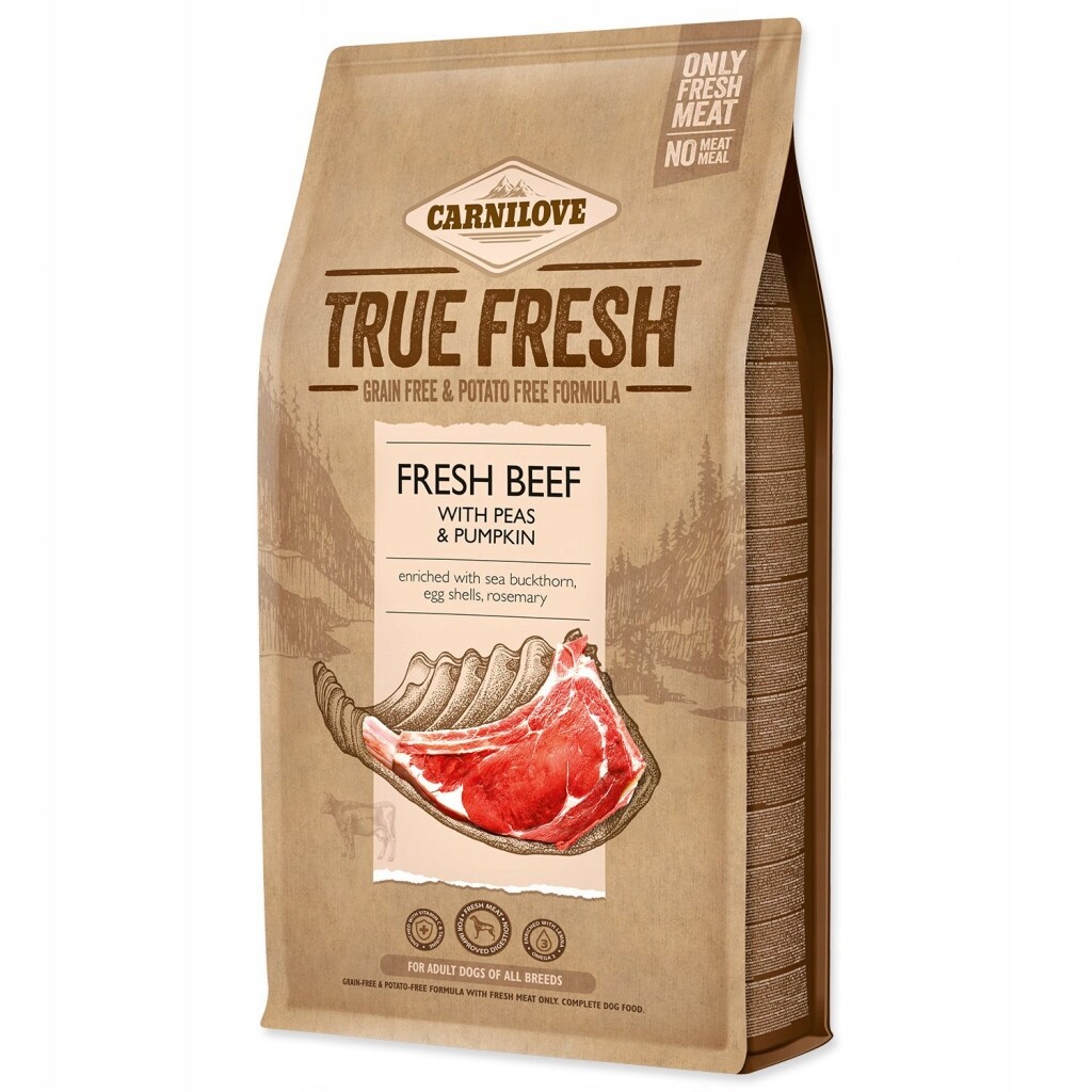 Krmivo Carnilove True Fresh Adult Beef 4kg
