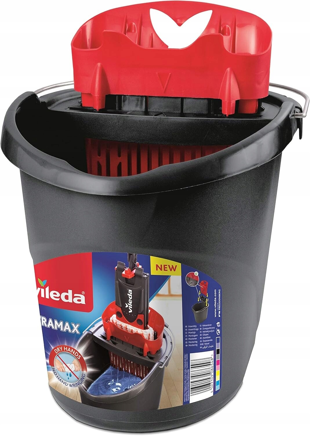 Vileda Kbelík s ždímačem pro mop Ultramax a Ultramax XL – čisté podlahy