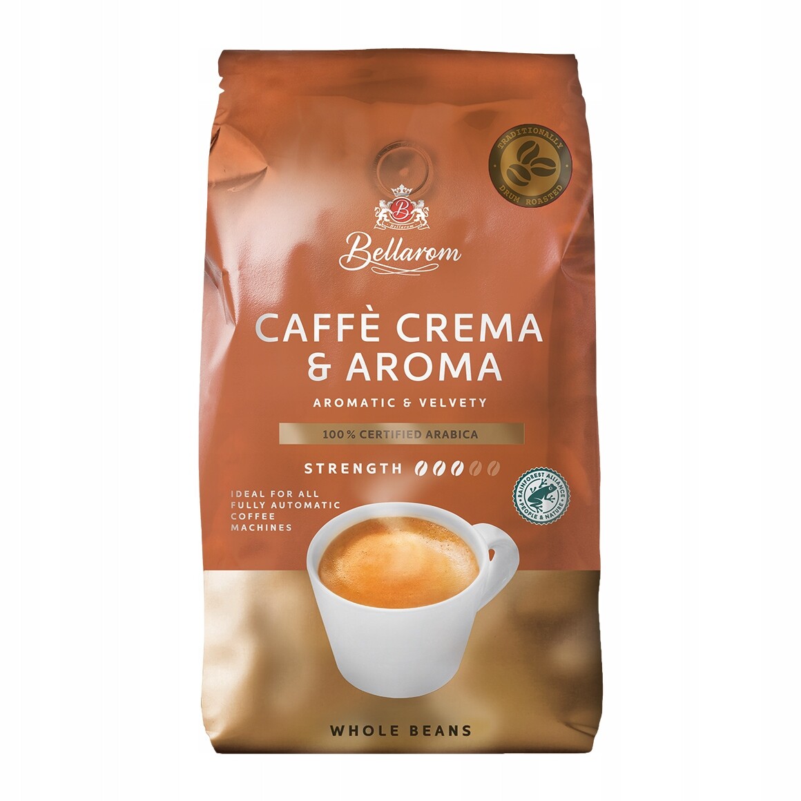 Káva zrnková Arabica Bellarom Caffe Crema & Aroma 1000 g