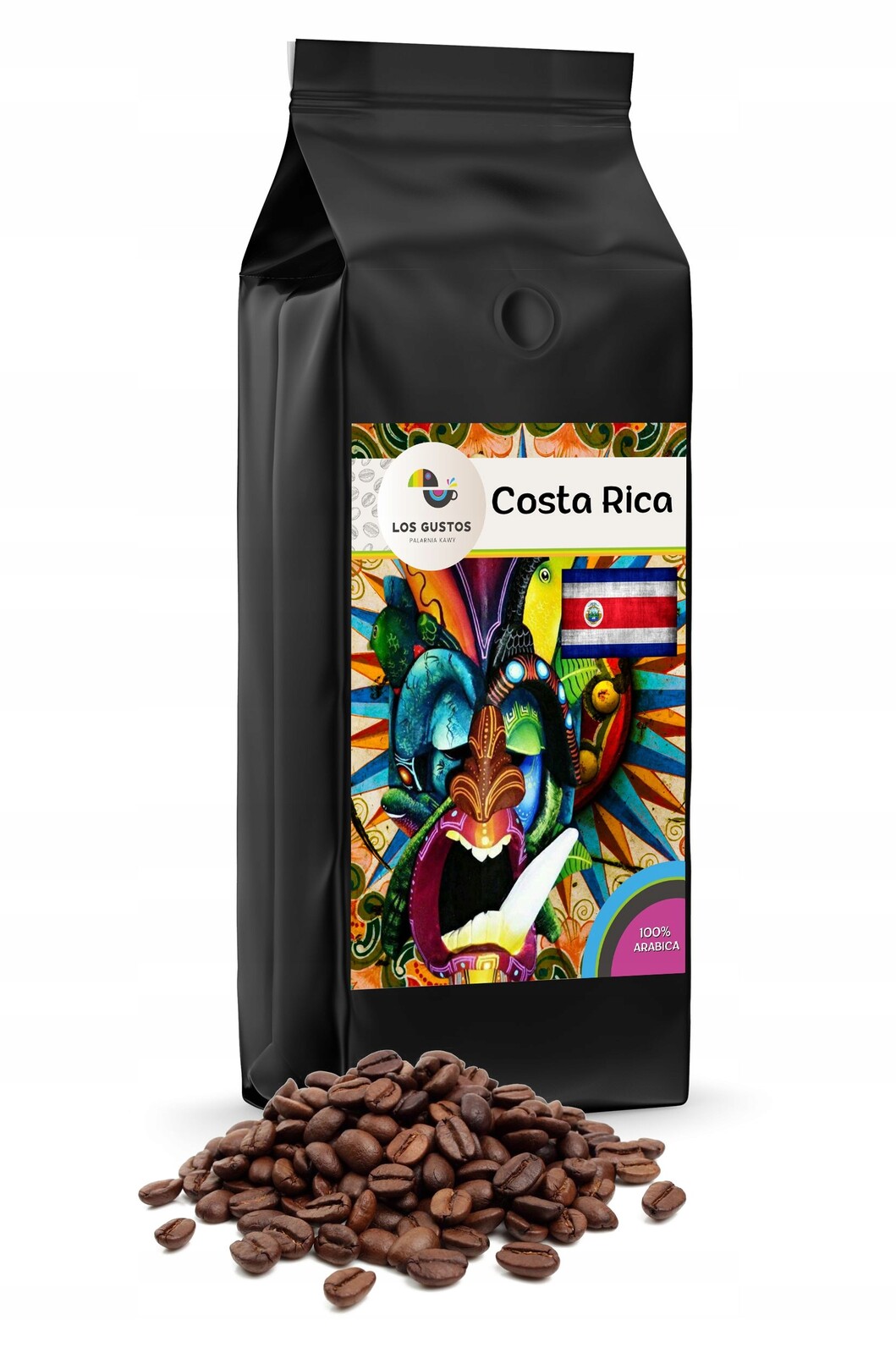 Káva zrnková 1kg Kostarika Tarazzu 100% Arabica Čerstvě pražená- Los Gustos