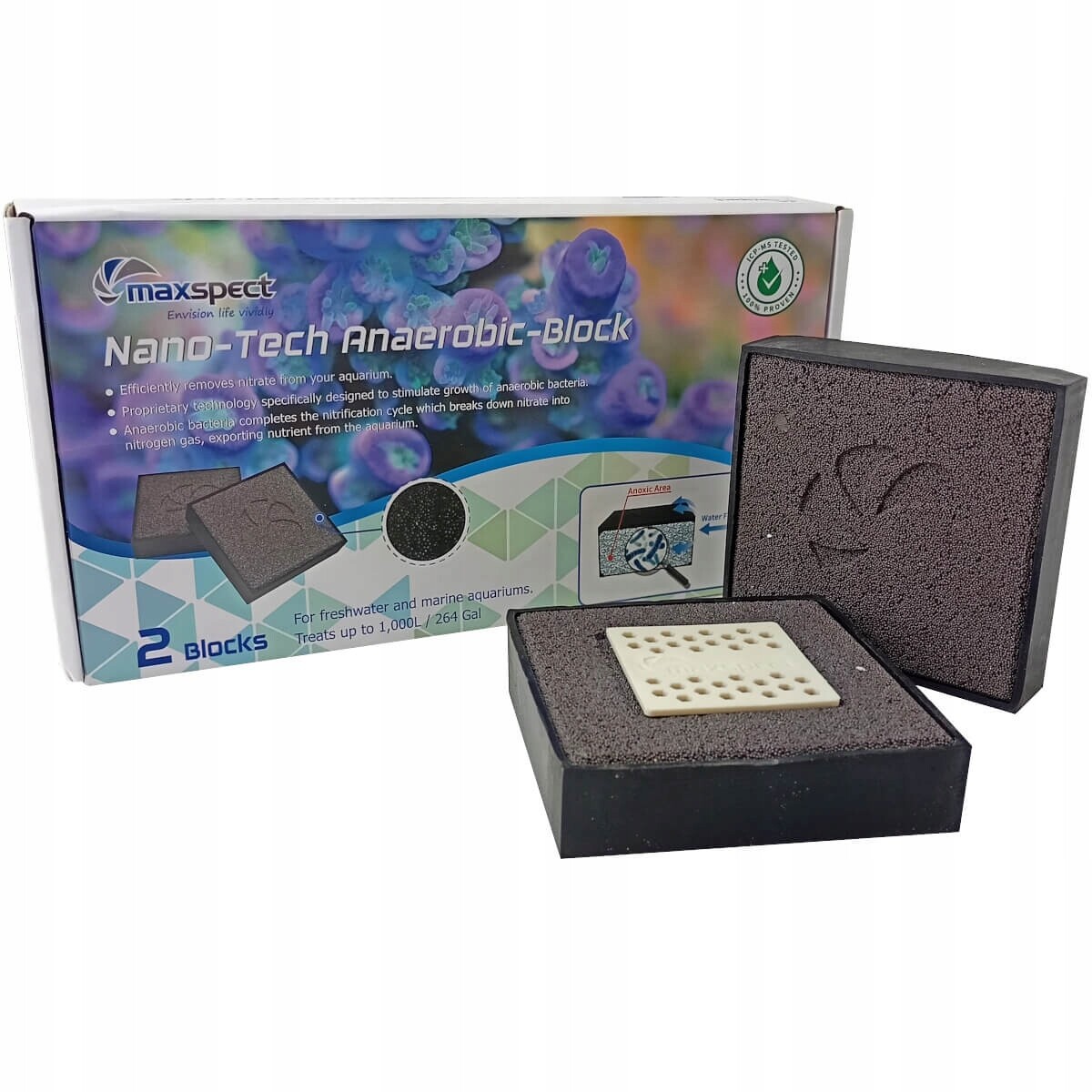 Maxspect Nano-Tech Anaerobic-Block 2ks Náplň