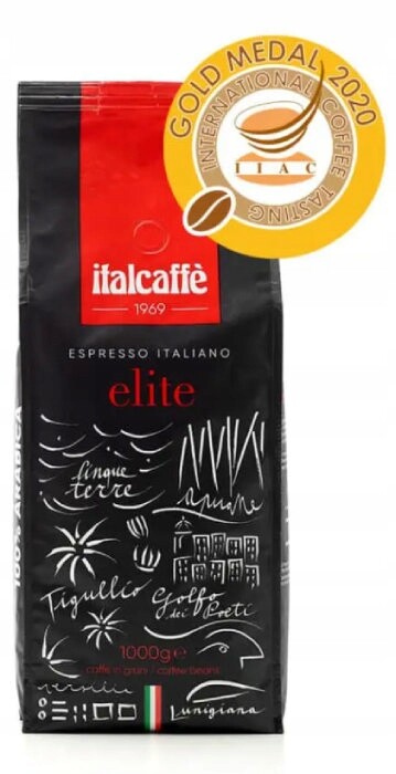 Zrnková káva Italcaffe Elite Bar Arabica 1kg