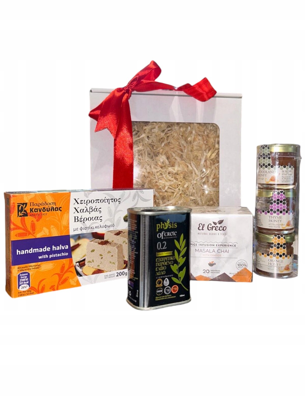 Dárek ke Dni babičky a dědečka, Narozeninám Olivy, Čaj, Medu, Chalva