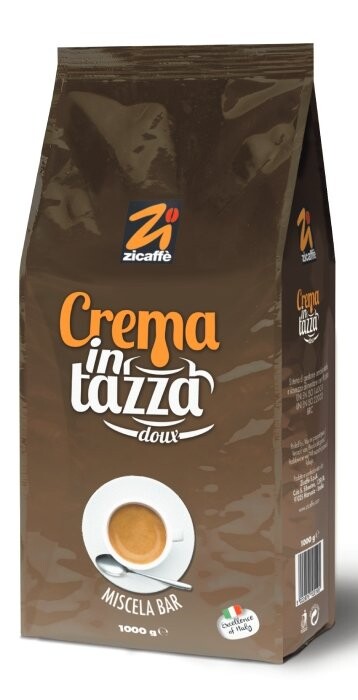 Zrnková káva Zicaffe Crema in Tazza Doux 1kg