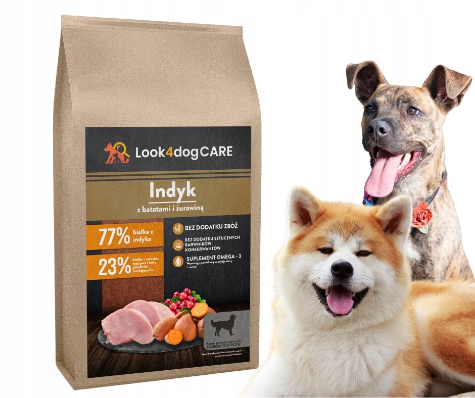 Suché krmivo pro psa Krůta a batáty 6 kg