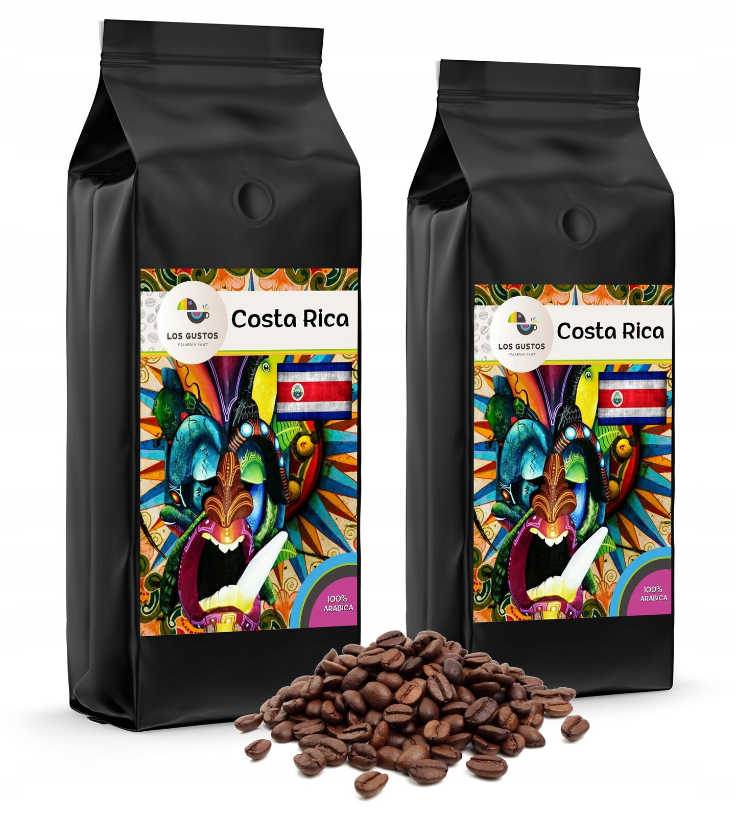 Káva zrnková Kostarika Tarazzu 2x1000g LosGustos