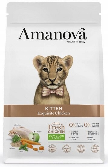 Amanova Kot Kitten Vynikající kuře 1,5 kg
