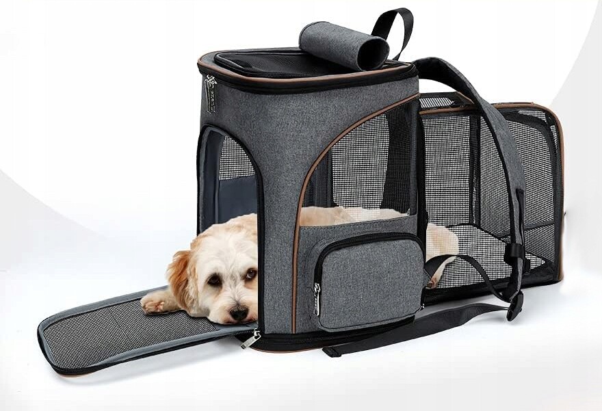 Přepravka Batoh Pro Kočky Psa Rozkládací Kotec Skládací Ohrádka