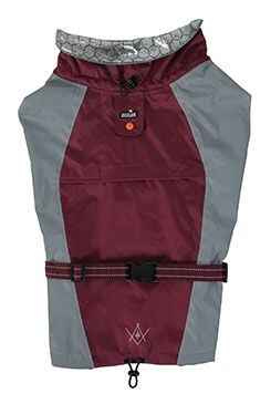 Obleček voděodolný pro psy Bivouak červená 70cm Zolux