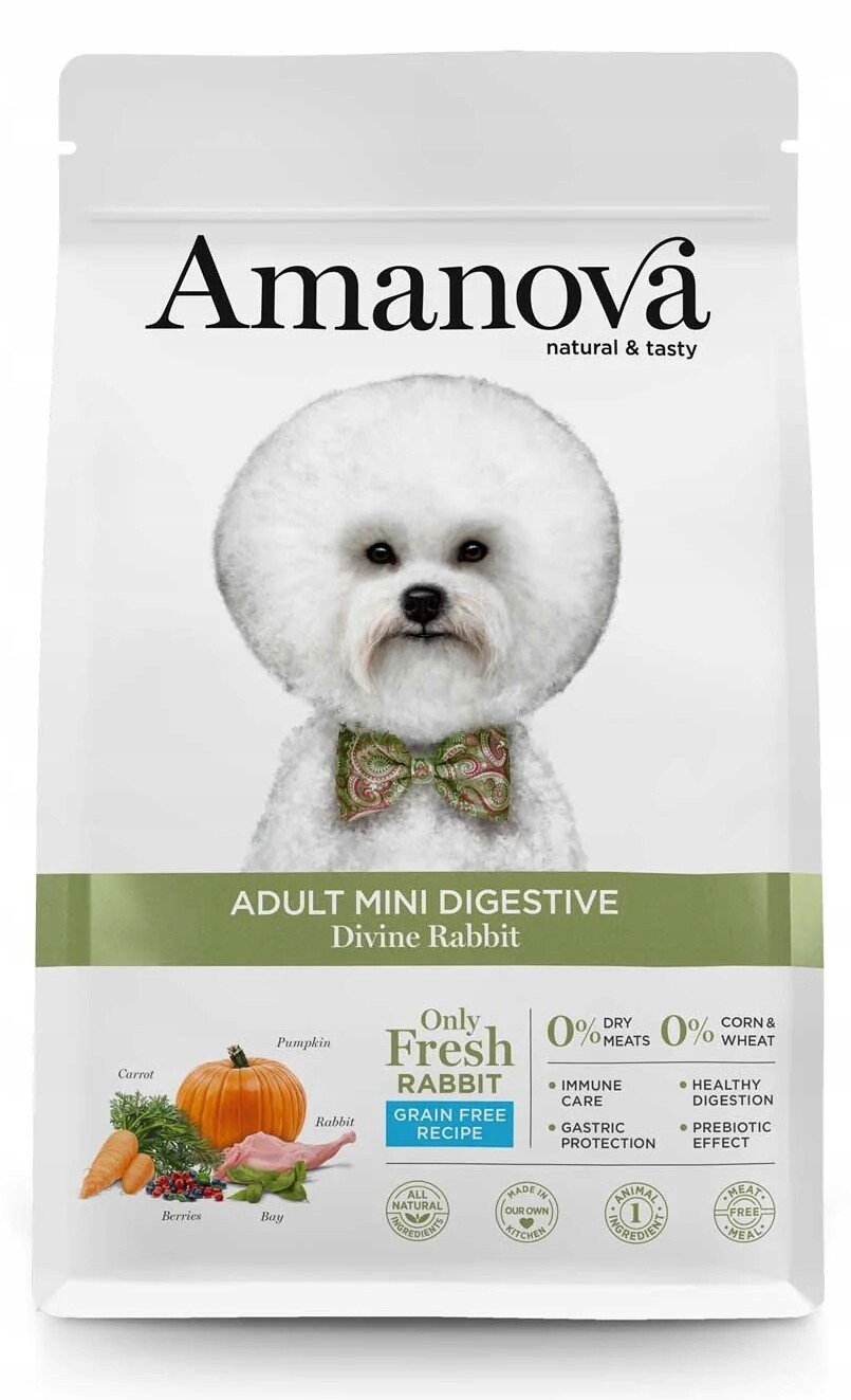 Amanova Adult Mini Digestive Divine Rabbit 2kg