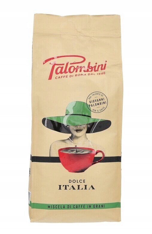 Káva zrnková italská Palombini Caffe Dolce Italia 1kg