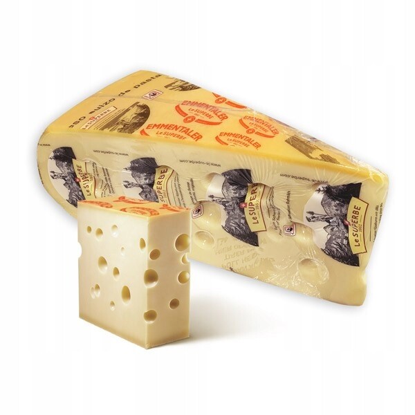 Emmentaler Aop originální Švýcarský sýr Kus Cca 500G