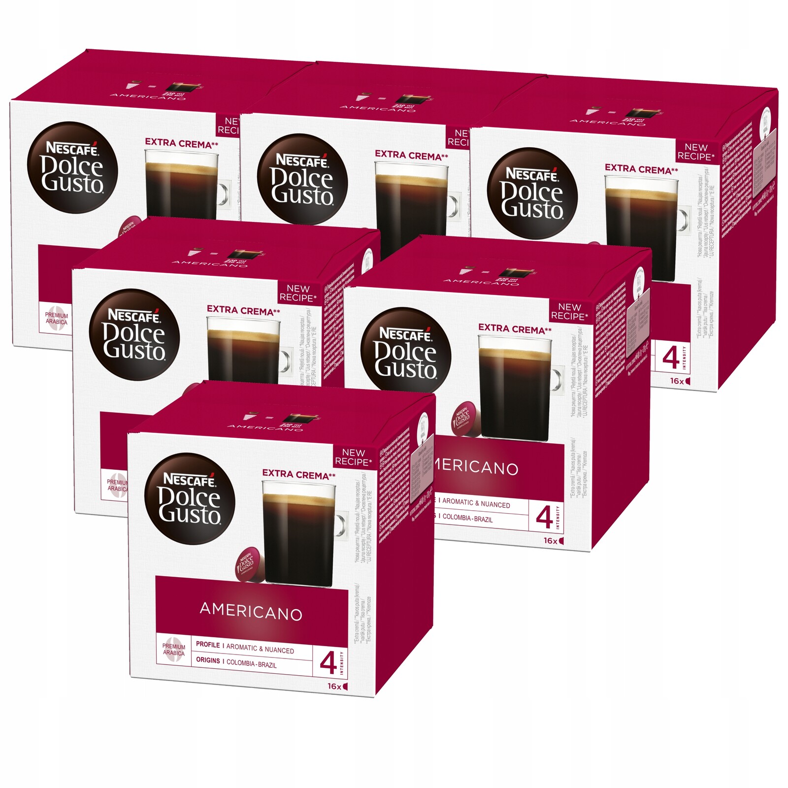 Kapsle Nescafe Dolce Gusto Americano 96 Ks.