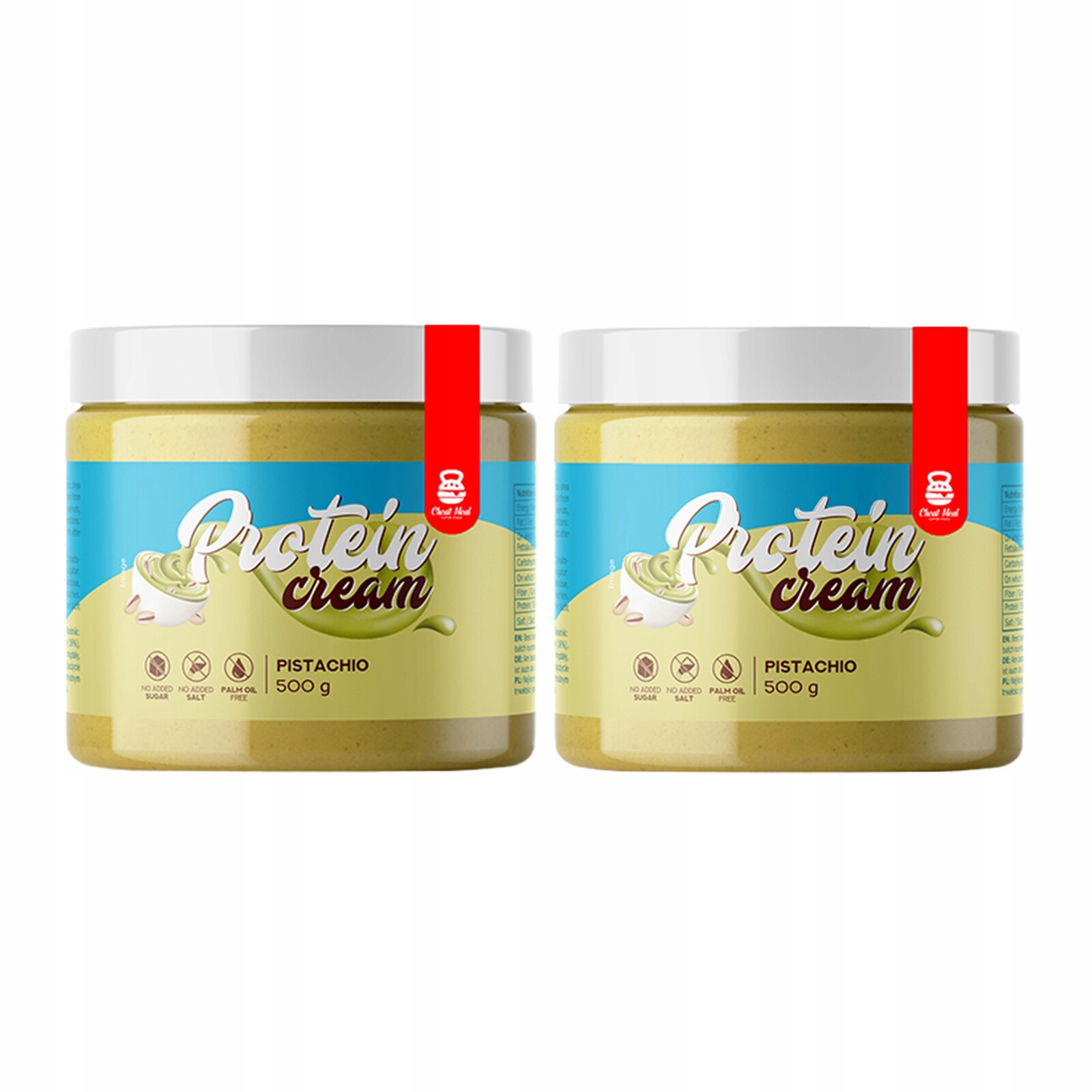 Proteinový Krém protein pistáciový Pistácie 1kg sada Cheat Meal