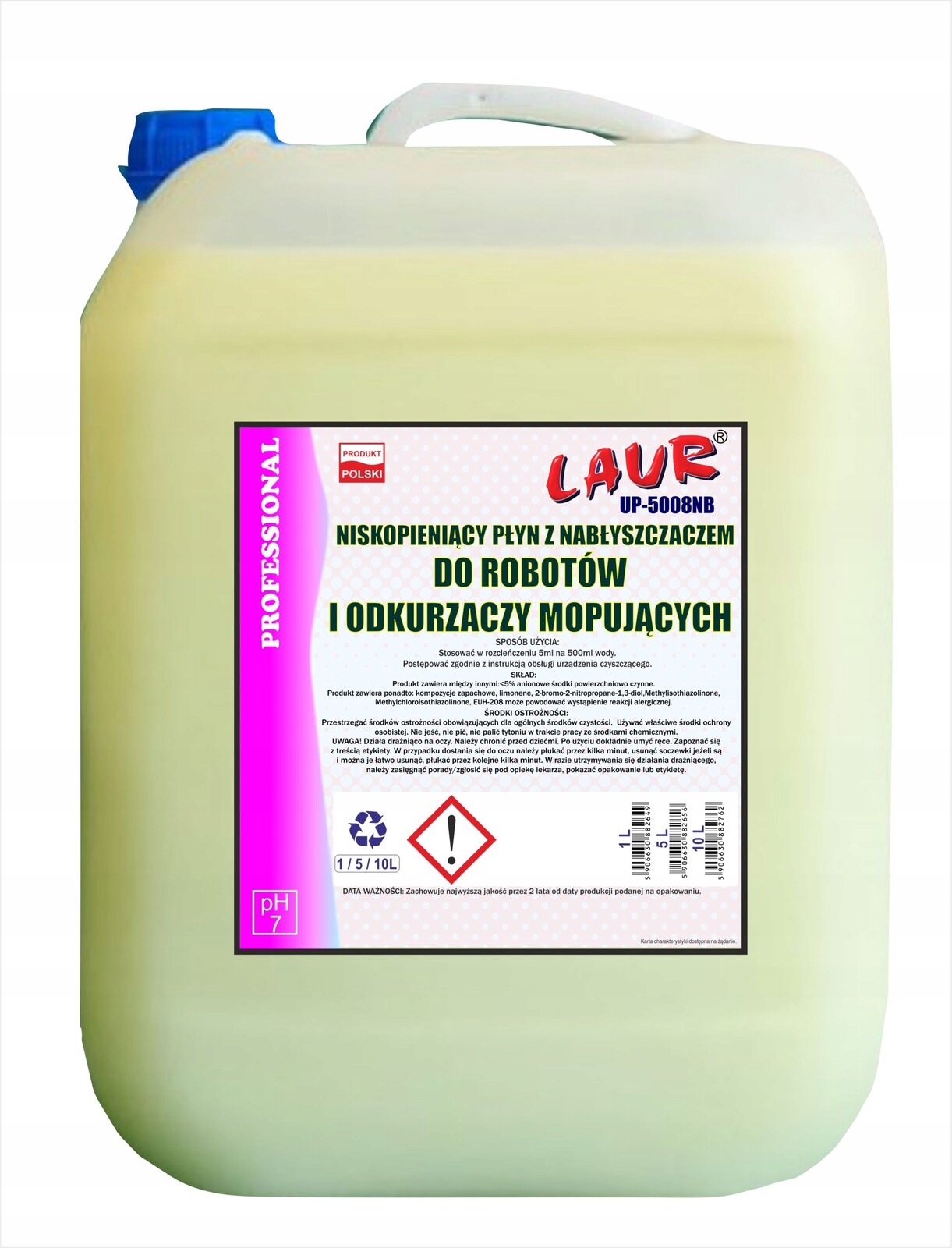 Silný Účinný Prostředek Pro Mopovací Roboty S Leštidlem Laur OP.10L