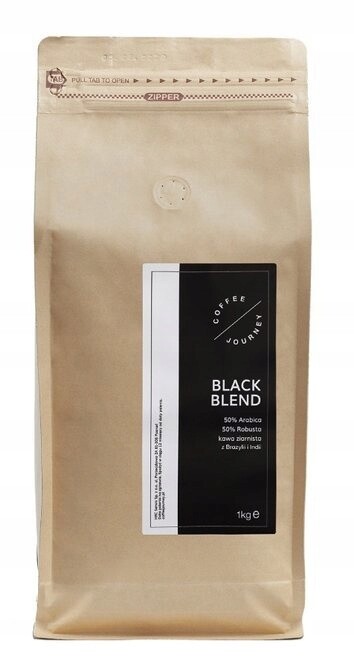 Káva zrnková Coffee Journey Black Blend 1kg
