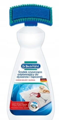 Dr. Beckmann odstraňovač skvrn na koberce a čalounění s kartáčem 650 ml
