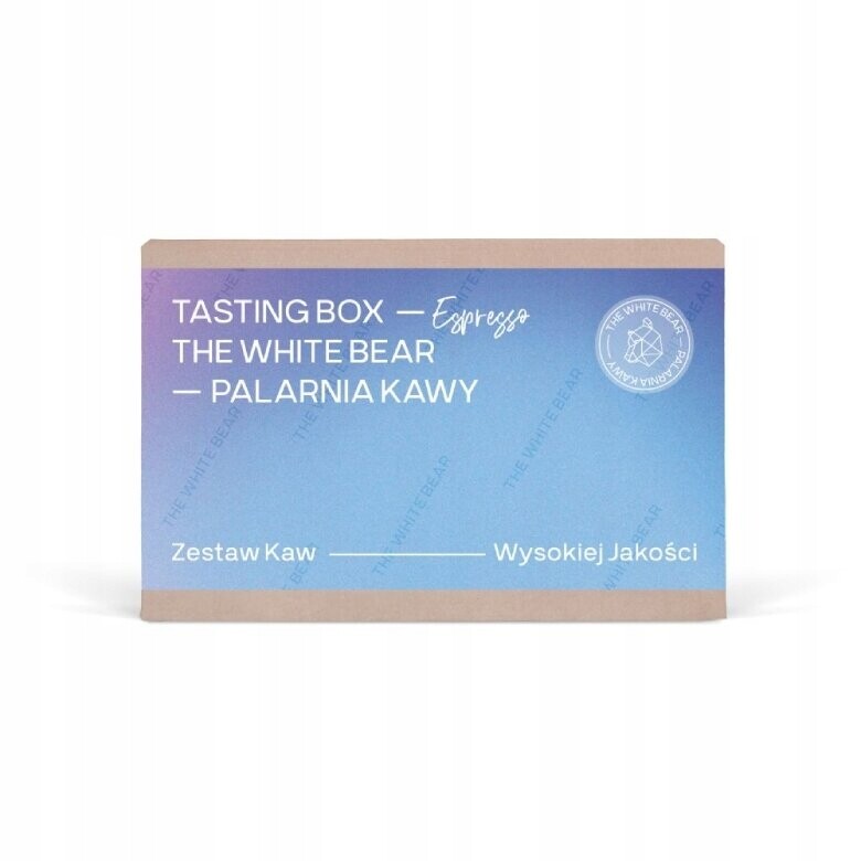 Káva zrnková The White Bear Tasting Box Testovací sada Espresso 4x100g